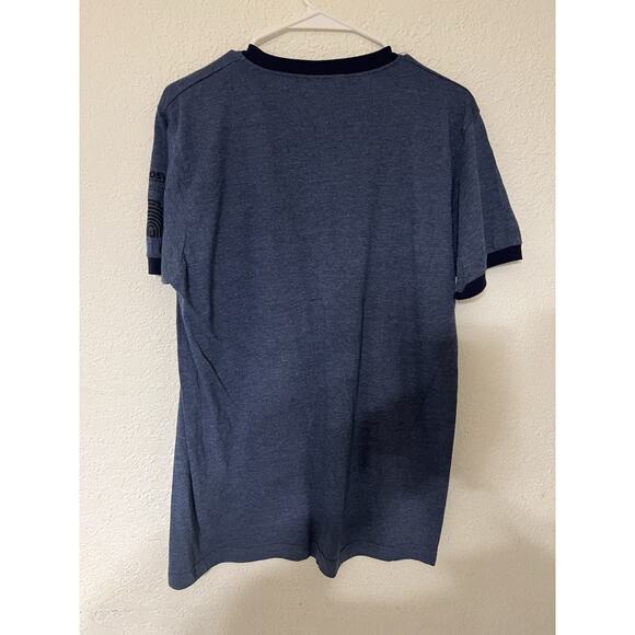 Jurrasic Park World T-Rex t-shirt Universal Studios Size M Navy Blue Universal - Picture 5 of 8